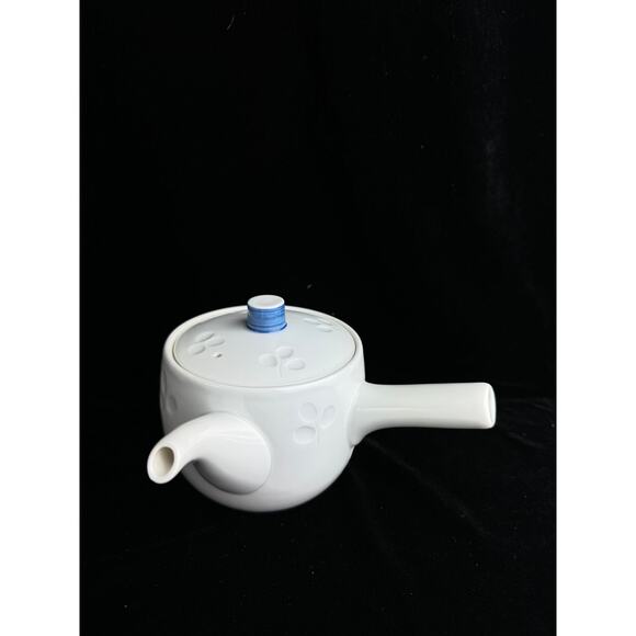 70's Hakusan Kyusu Japanese Porcelain Tea Pot Set Four Cups - Picture 3 of 13